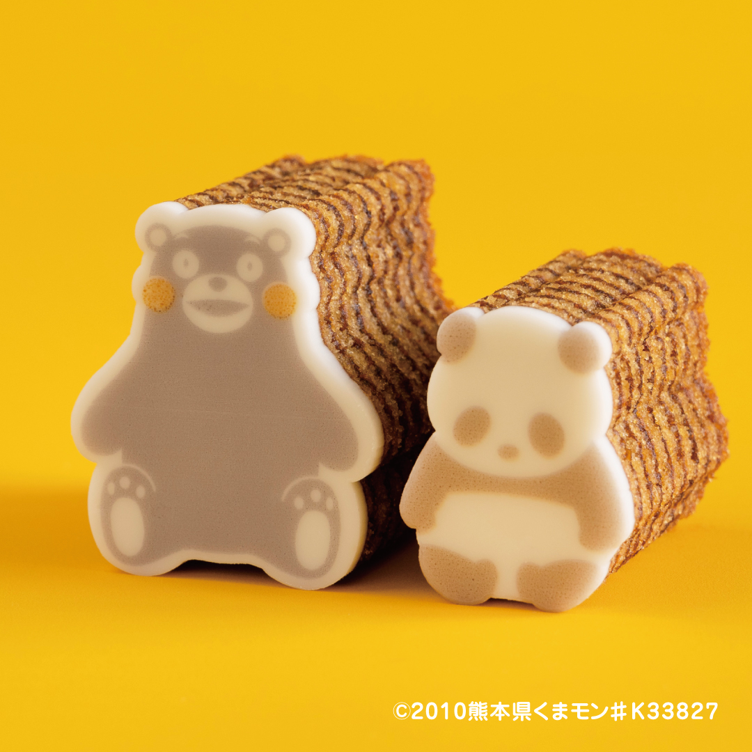 くまモン の 型ぬきバウム が超可愛い ハロウィン限定 お化けパンダ も うまいめし