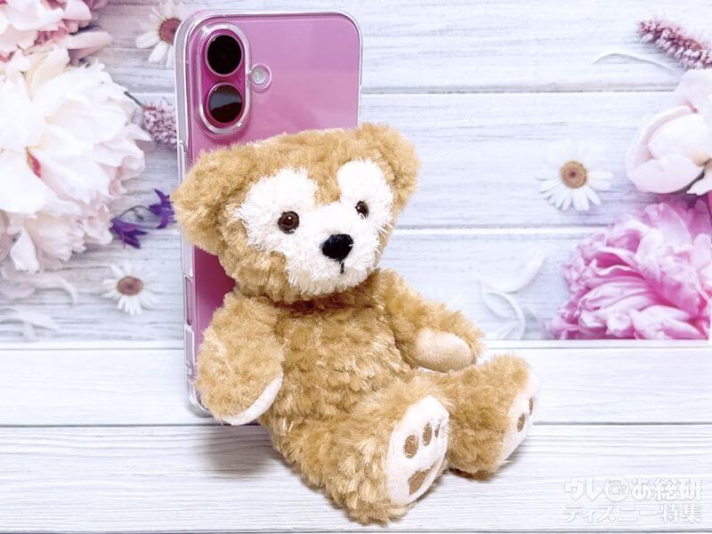 新品タグ付　ダッフィーのおでかけグッズ　スマートフォンぬいぐるみ 新品タグ付 ダッフィーのおでかけグッズ スマートフォン