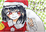 イラストコンテスト2019♪入賞作品 まおりん♪さん「＊・メリークリスマス＊・」