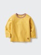 【ユニクロ】「クルーネックT」¥1,290/YELLOW、サイズは80~110cm