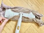 【無印良品　掃除用品システム　フローリングモップ】家の雑巾をつけることも可能