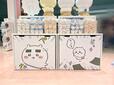 ちょうど眉毛に海苔が張り付いてしまったちいかわ!