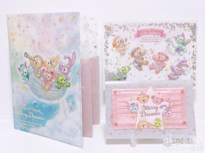 ダッフィー】マスクケースにピッタリ♪「クリアホルダーセット」が豪華