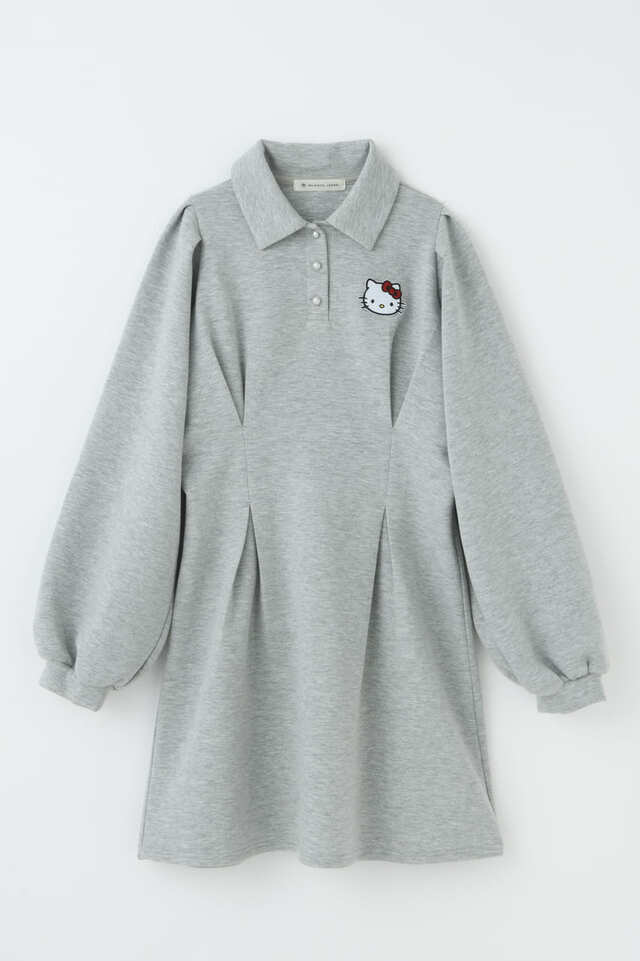 【SHIBUYA109×HELLO KITTY SPECIAL COLLABORATION】MAJESTIC LEGON（3階） HELLO KITTY スウェットミニワンピース 全1種 ¥8,800