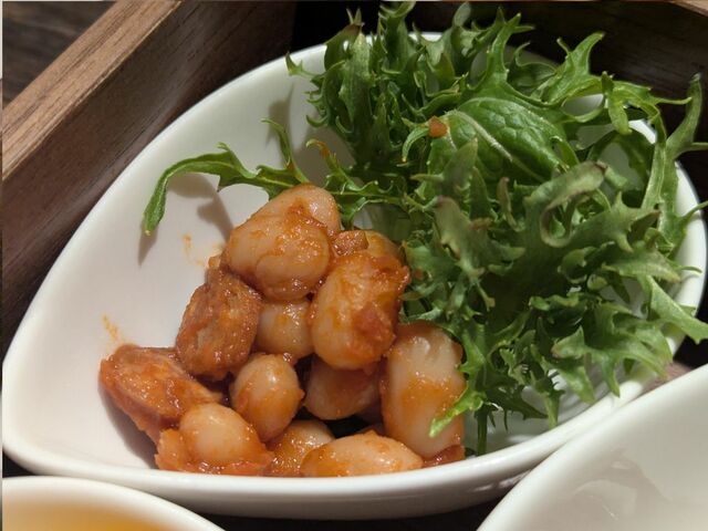 【軽井沢マリオットホテル】ファスティング食のメニュー「長野産白インゲン豆のトマト煮」