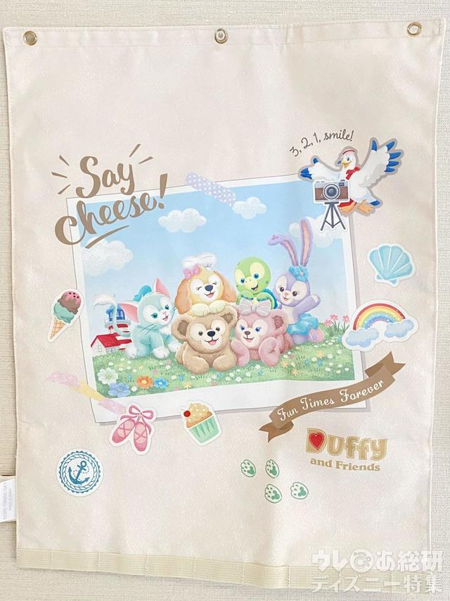 「Say cheese!」ウォールポケット(裏面)