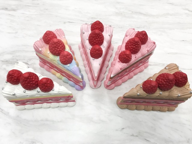 新商品「プリンセスショートケーキ」は色展開もたくさん！　（※写真は開発中のものです）