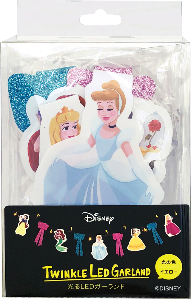 ディズニー/トゥインクルLEDガーランド <ディズニー プリンセス>