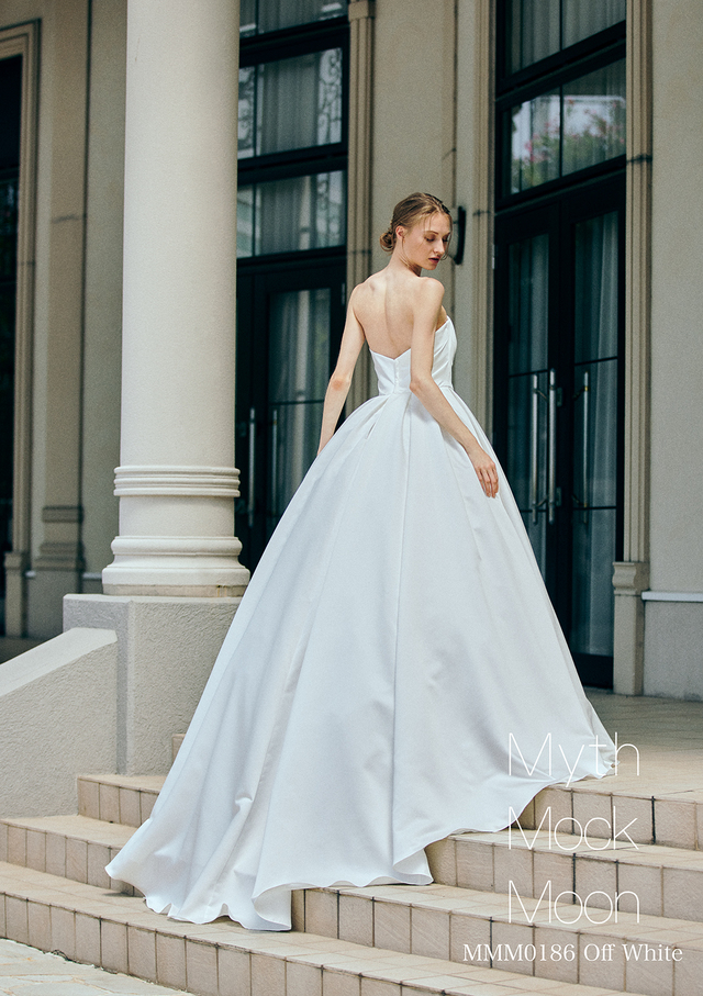 【Myth Mock Moon（ミスモックムーン）】新作ウェディングドレス：MMM0186_Offwhite