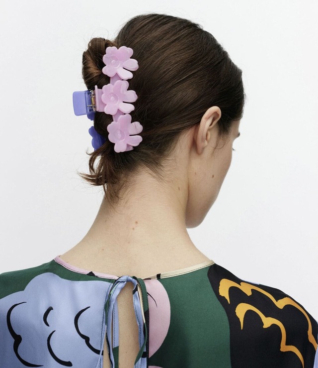 【マリメッコ新作】Mini Unikko ヘアクリップ ￥10,560