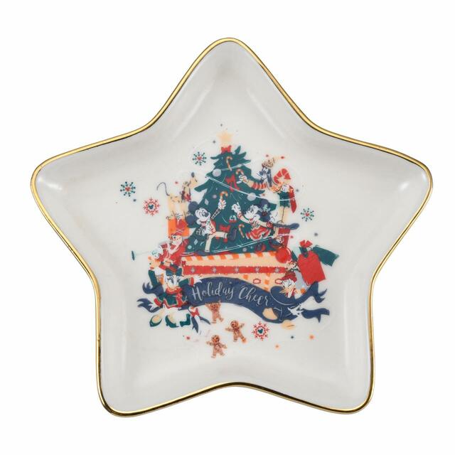 ミッキー&フレンズ プレート ミニ 星 DISNEY CHRISTMAS 2022 1,100円