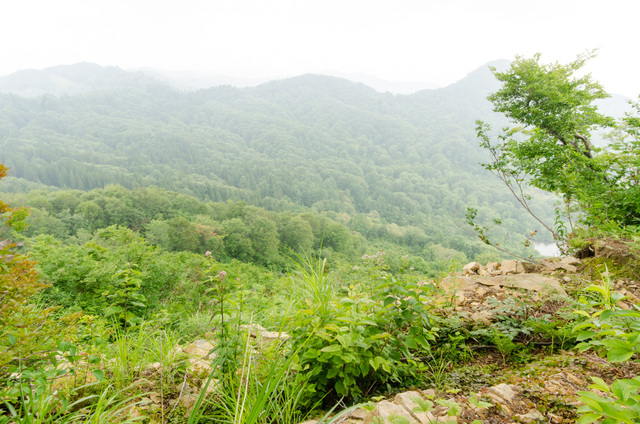 山伏山 山頂空の眺望