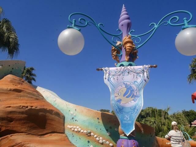 「東京ディズニーシー　25周年“スパークリング・ジュビリー”」デコレーション