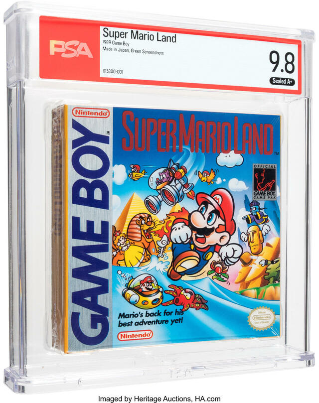『Super Mario Land』初期生産版【ヘリテージ・オークションズ、8/28〜29にビデオゲーム・オークションを開催】