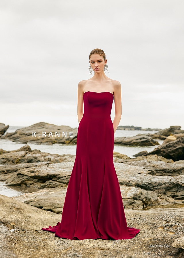 クラウディア|「K.RANNE-クランネ-」新作ウェディングドレス|KNE0047_Red