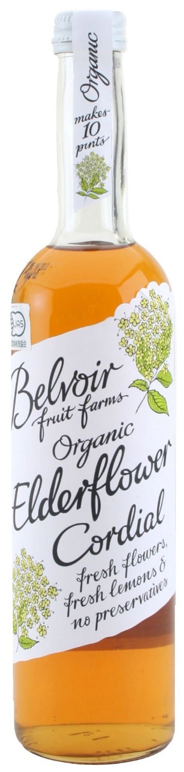 有機エルダーフラワーシロップ