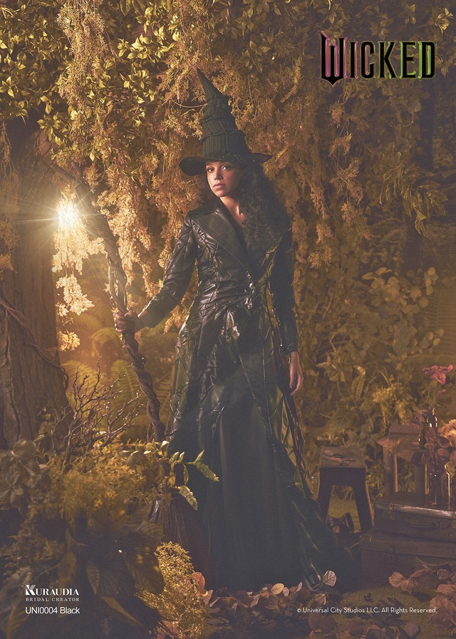 【クラウディア】『ウィキッド』新作ウェディングドレス「WICKED|KURAUDIA」 UNI0004_Black