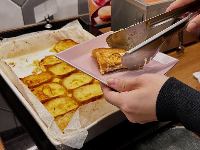 【銀座朝食ラボ】フレンチトーストは大人気だそうです
