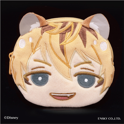 ディズニー ツイステッドワンダーランド おまんじゅうふかふかポーチ 8.ラギー