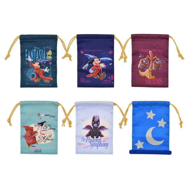 ファンタジア シークレット巾着 Disney FANTASIA 85TH 900円