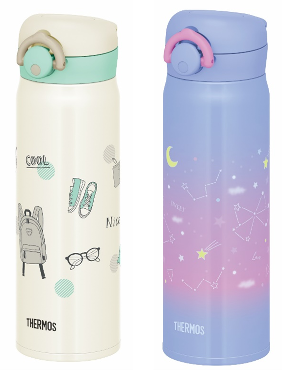 品番：JNR-503G　容量：0.5L　カラー：BEMT ベージュミント、NPL ナイトパープル