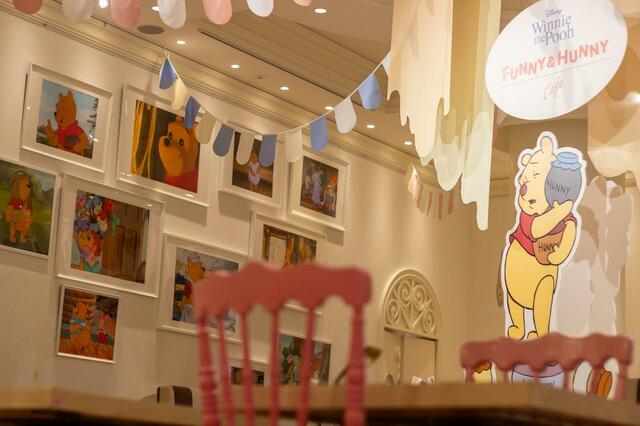 「くまのプーさん」FUNNY & HUNNY OH MY CAFE