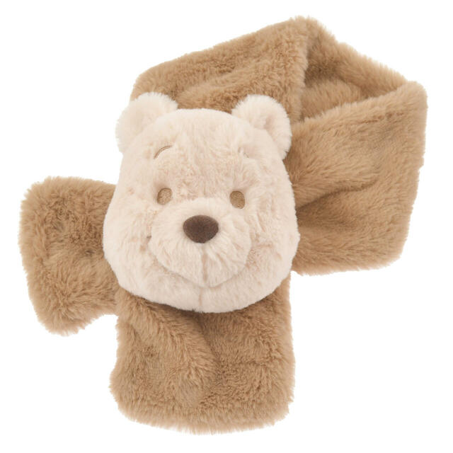 【キッズ用】プーさん キッズ用マフラー ブラウン ENJOY WINTER 2,700円