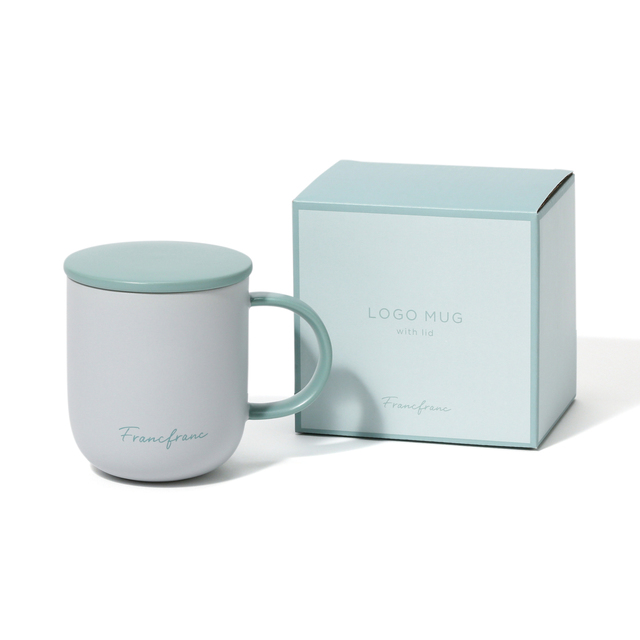 フタ付きロゴマグ：【価格】￥1,200