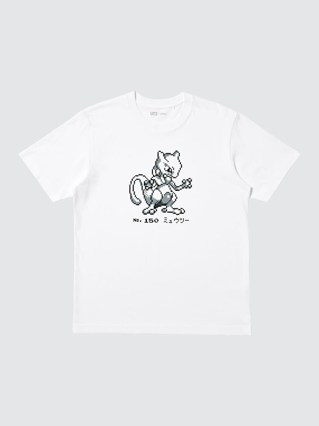 【ユニクロ「ポケモンUT」第2弾】「ポケモン UT」MEN 1,990円／伝説のポケモンミューツーがデザインされたTシャツ