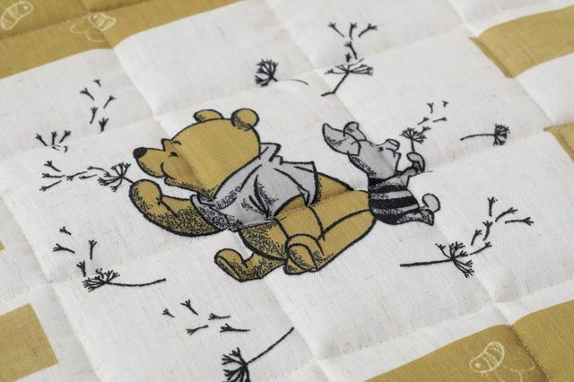 【2021春夏】＆Pet キルトラグ ＜くまのプーさん＞