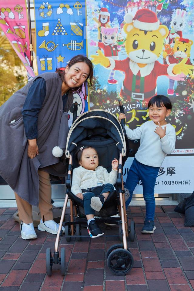 【しまじろうコンサート】開場入り口の撮影スポットで記念写真