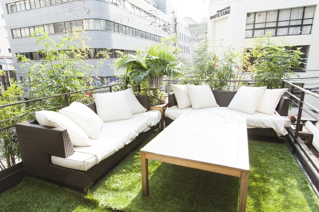 GARB（大阪・南船場）プライベートテラス