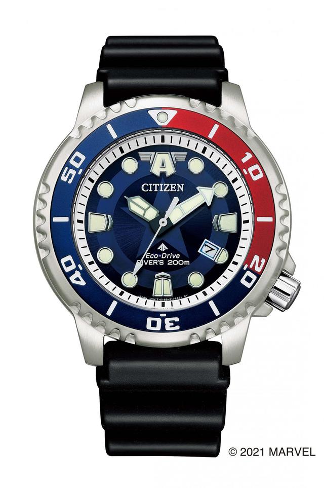 シチズン プロマスター/エコ・ドライブ:キャプテン・アメリカ