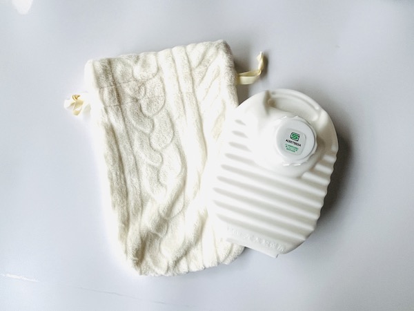 【ダイソー】湯たんぽカバー＆湯たんぽ　610ml　