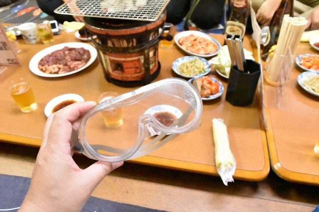 競泳用のゴーグルもあったけど、私はコレにした