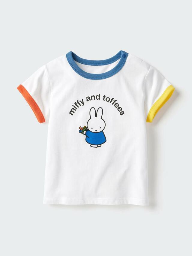 ユニクロ UT「絵本コレクション」ミッフィー グラフィックTシャツ ¥990