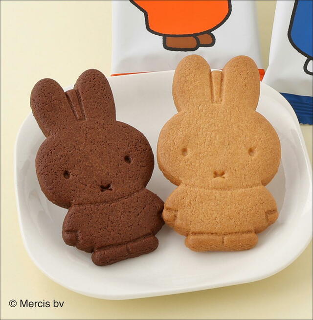 ミッフィーサブレ メラニーサブレ 各1枚 130円(税込140円)【オランダ家×ミッフィーお誕生日】