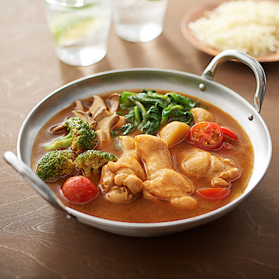 手づくり鍋の素　スパイシーカレー鍋　