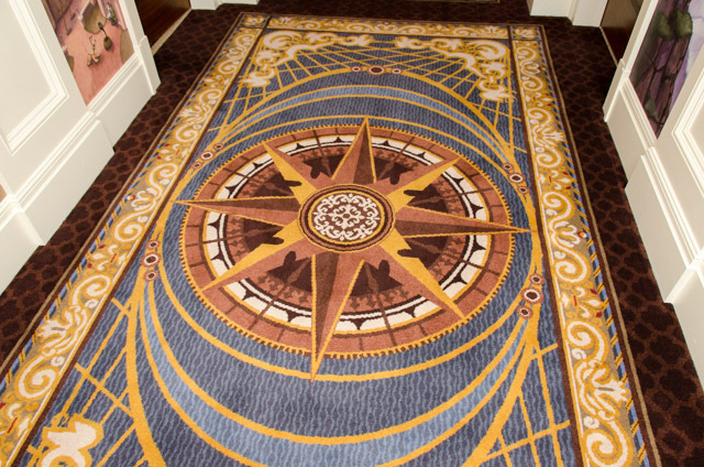 新デザインの廊下／東京ディズニーシー・ホテルミラコスタ