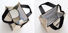 【マリークヮント保冷・保温バッグ】約25×21×15cmと使いやすいサイズ感♪