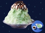 「チョコミン党かき氷」＜690円（税込759円）＞【チョコミン党フェア】