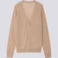 ライトVネックカーディガン（長袖）BEIGE