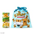 【LOTTE コアラのマーチ×サンリオキャラクターズ】「コアラのマーチ＆巾着」シナモロール　990円