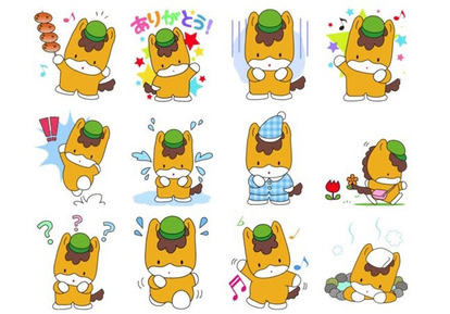 Lineスタンプもゆる ぐんまちゃん ふっかちゃん ご当地ゆるキャラスタンプ10選 1 3 ウレぴあ総研