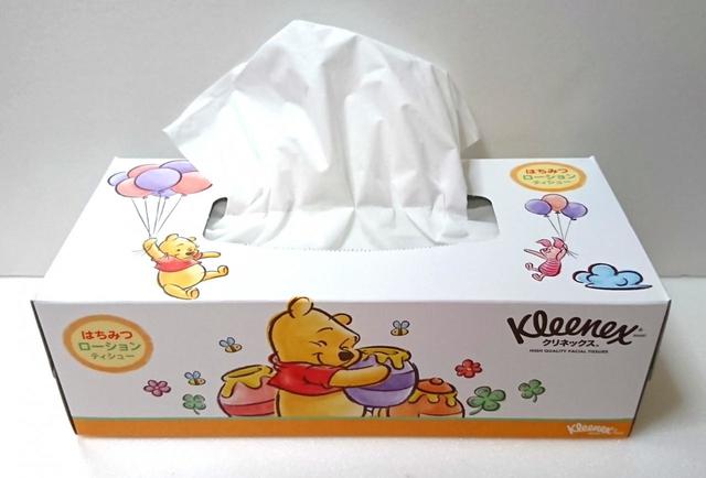 【日本製紙クレシア　クリネックスティシューローション ディズニープー　10箱　1998円】プーさんのかわいらしい絵柄に癒されちゃう