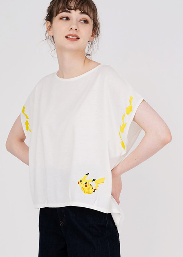 ウィメンズTシャツ「ピカチュウ ショートスリーブ」