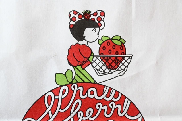 【東京ギフトパレット / イチゴショップbyFRANÇAIS】ちょっぴりレトロなショッパーにキュン♪