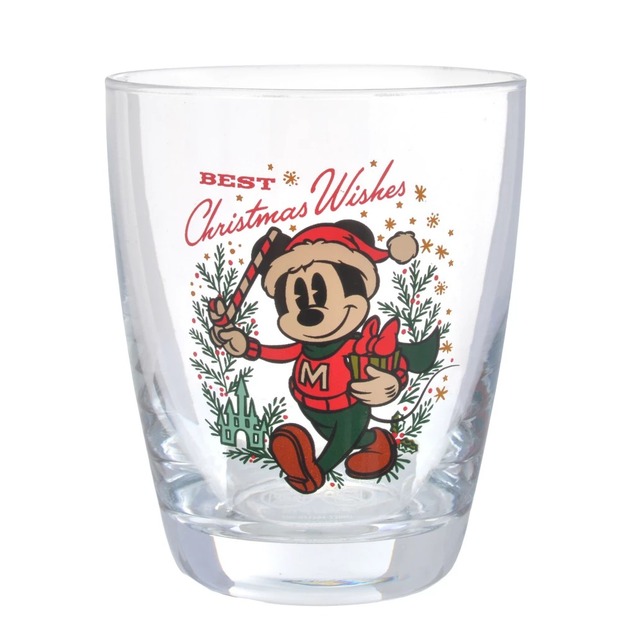 ミッキー＆フレンズ グラス Vintage Christmas DISNEY CHRISTMAS 2022 4,620円