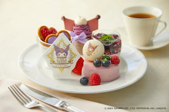 「クロミデザートプレート」【「マイメロディ」「クロミ」デザートプレート付き宿泊プラン】