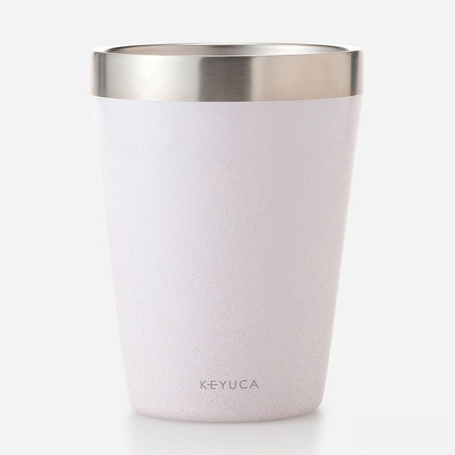 【KEYUCA「caffio ステンレスタンブラー 450ml」】ライトパープル ¥1,639/保温保冷効果があり、冷たい飲み物を入れた時は結露しないのもうれしい!